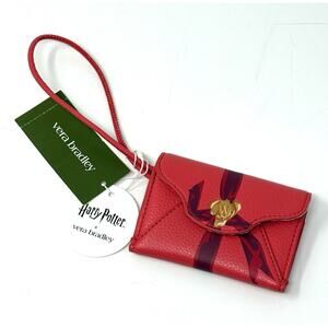 Vera Bradley Harry Potter Hogwarts Library Letter Envelope Bag Charm 2025 NWT